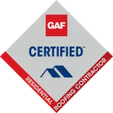 GAF Certified Residential Roofing Contractor badge